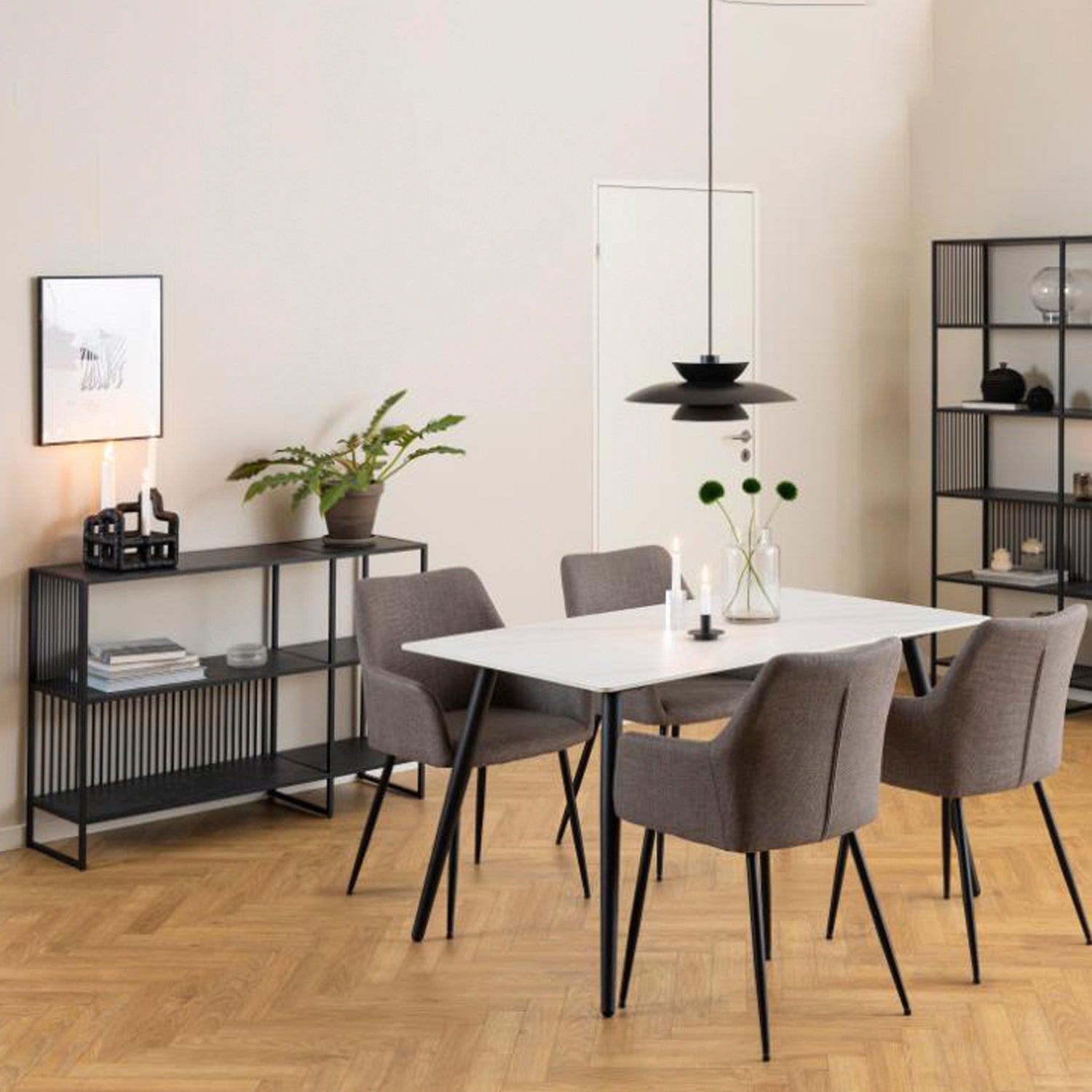 Mesa de Recibidor Liverpool Negra
