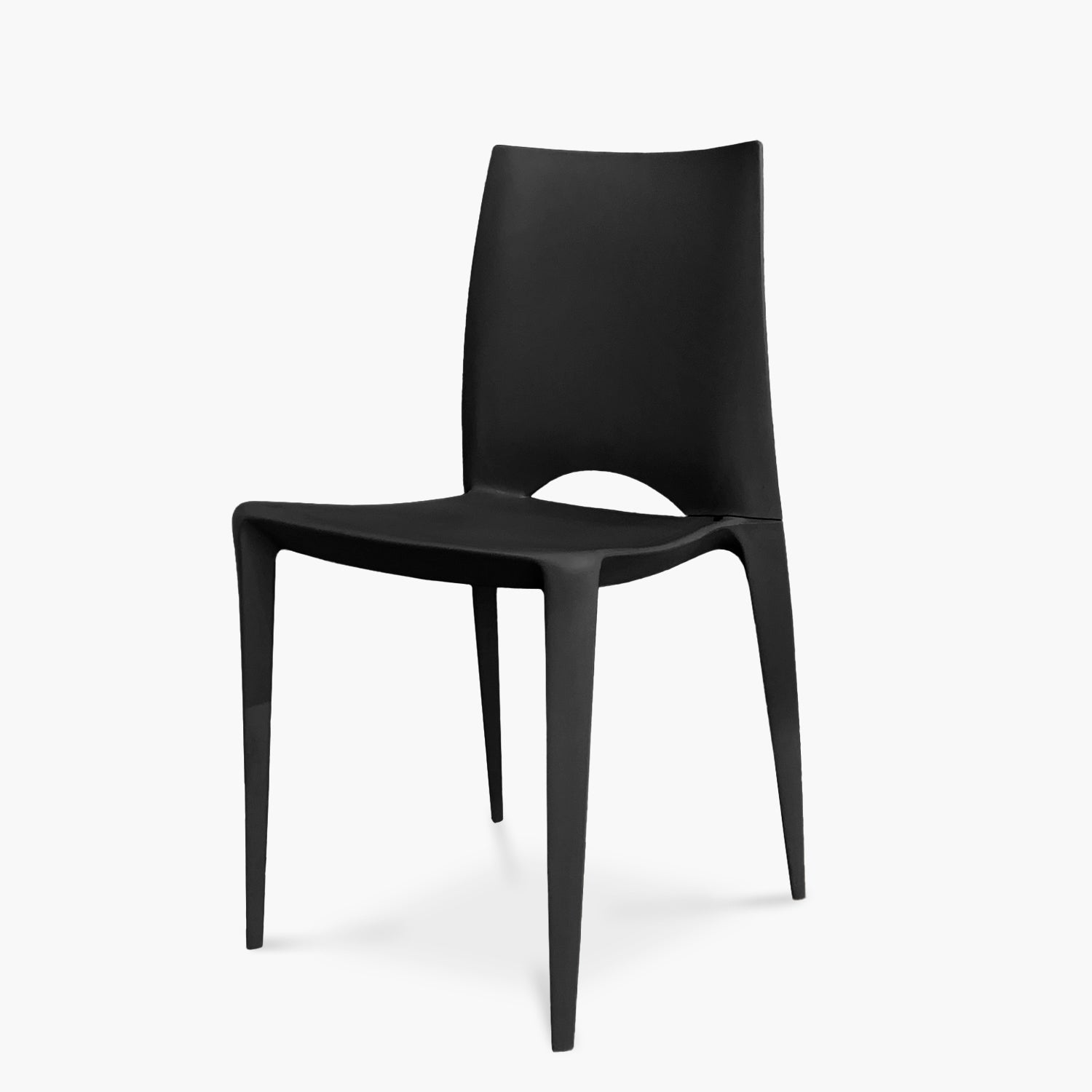 Silla Plástica Rex Negra