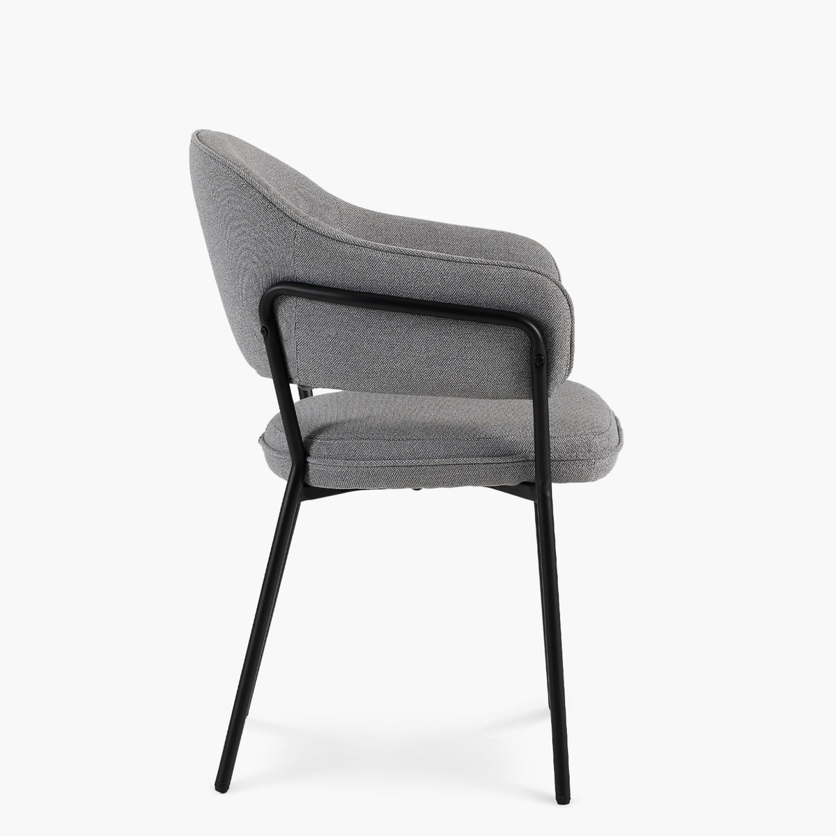 Silla diseño Home Office Stanford Gris Oscuro