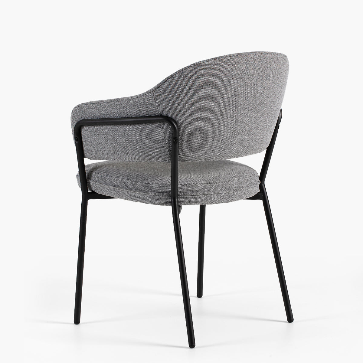 Silla diseño Home Office Stanford Gris Oscuro