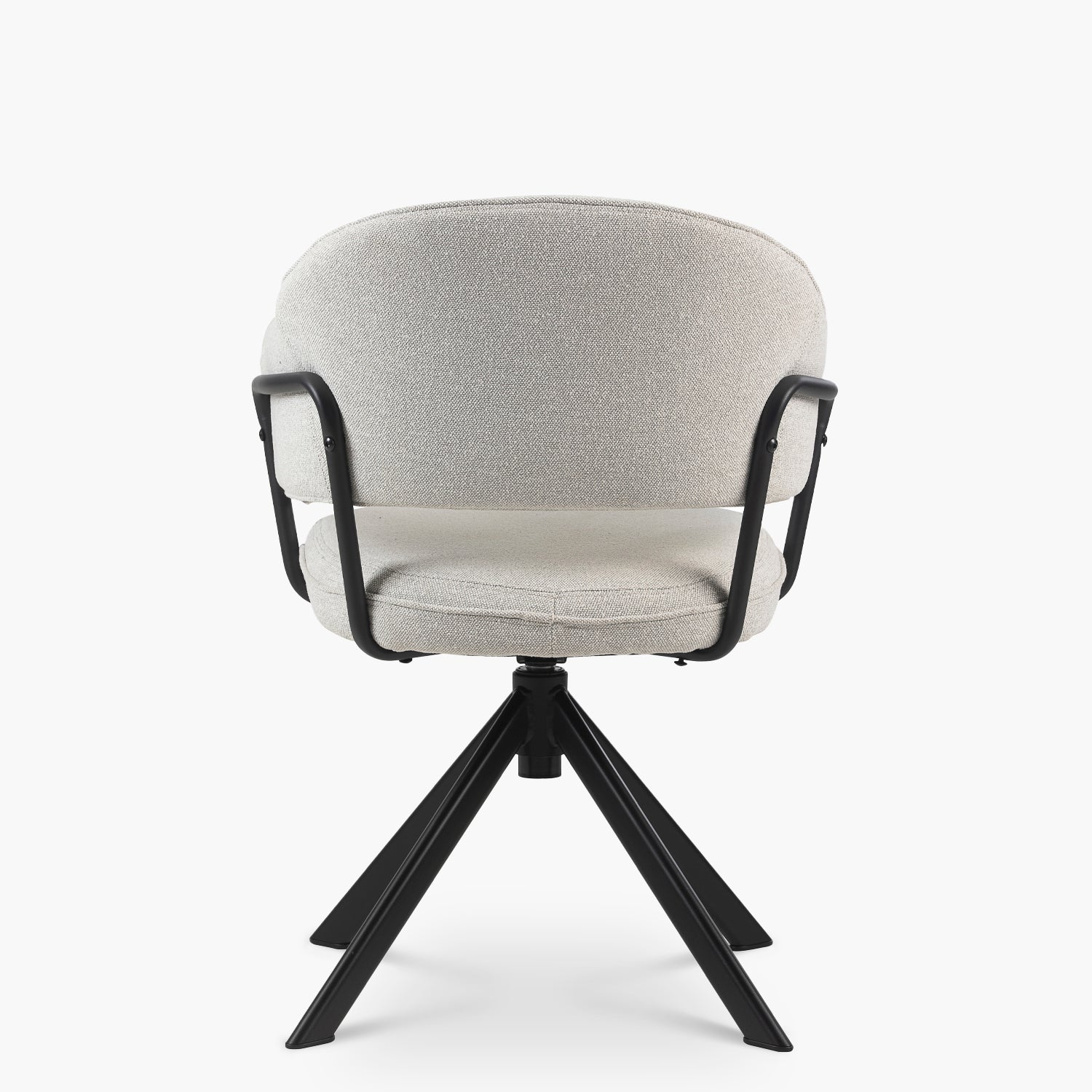 Silla Home Office Stanford Gris Claro Giratoria