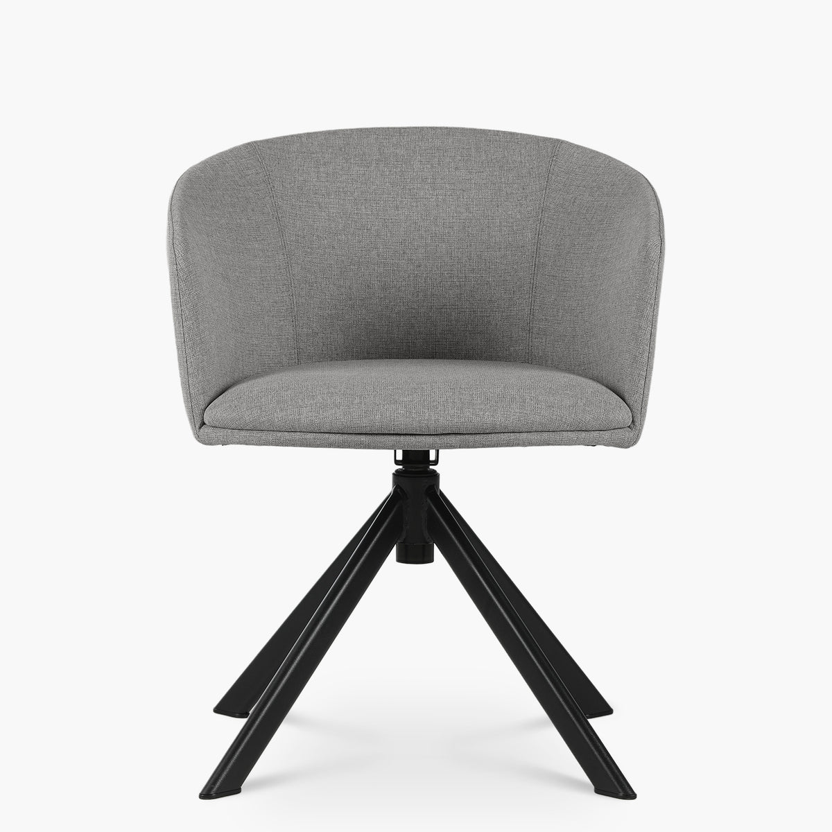 Silla diseño Home Office Anton giratoria Gris