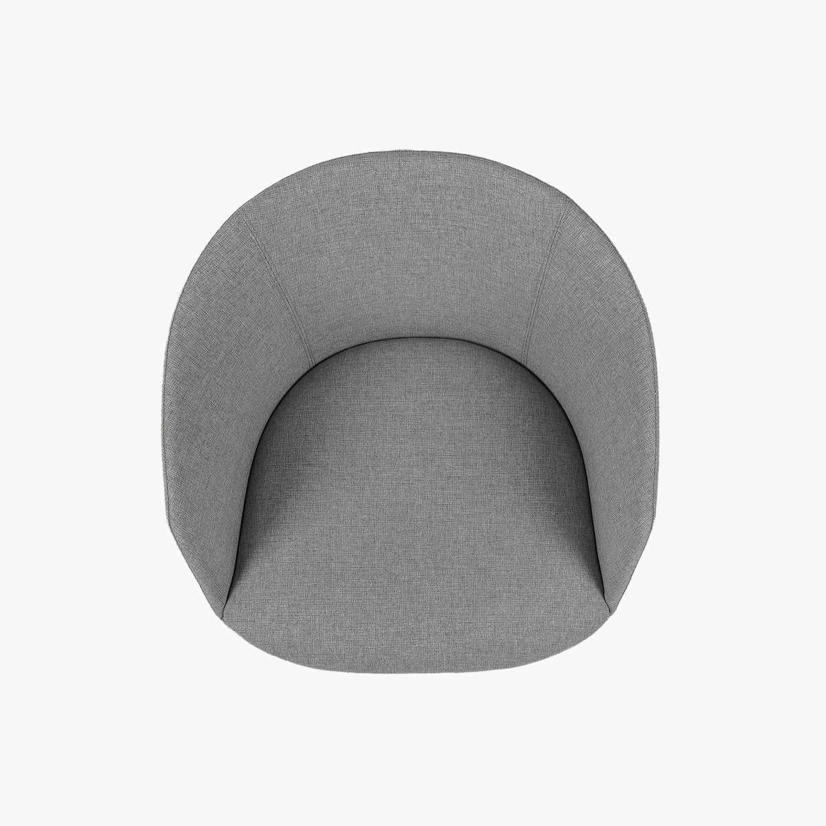 Silla diseño Home Office Anton giratoria Gris
