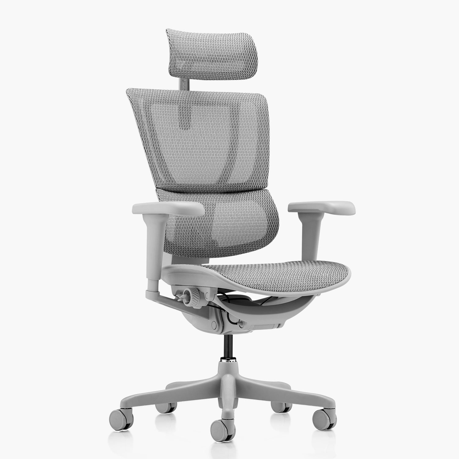 Silla IOO Ultra Gris claro con cabecero