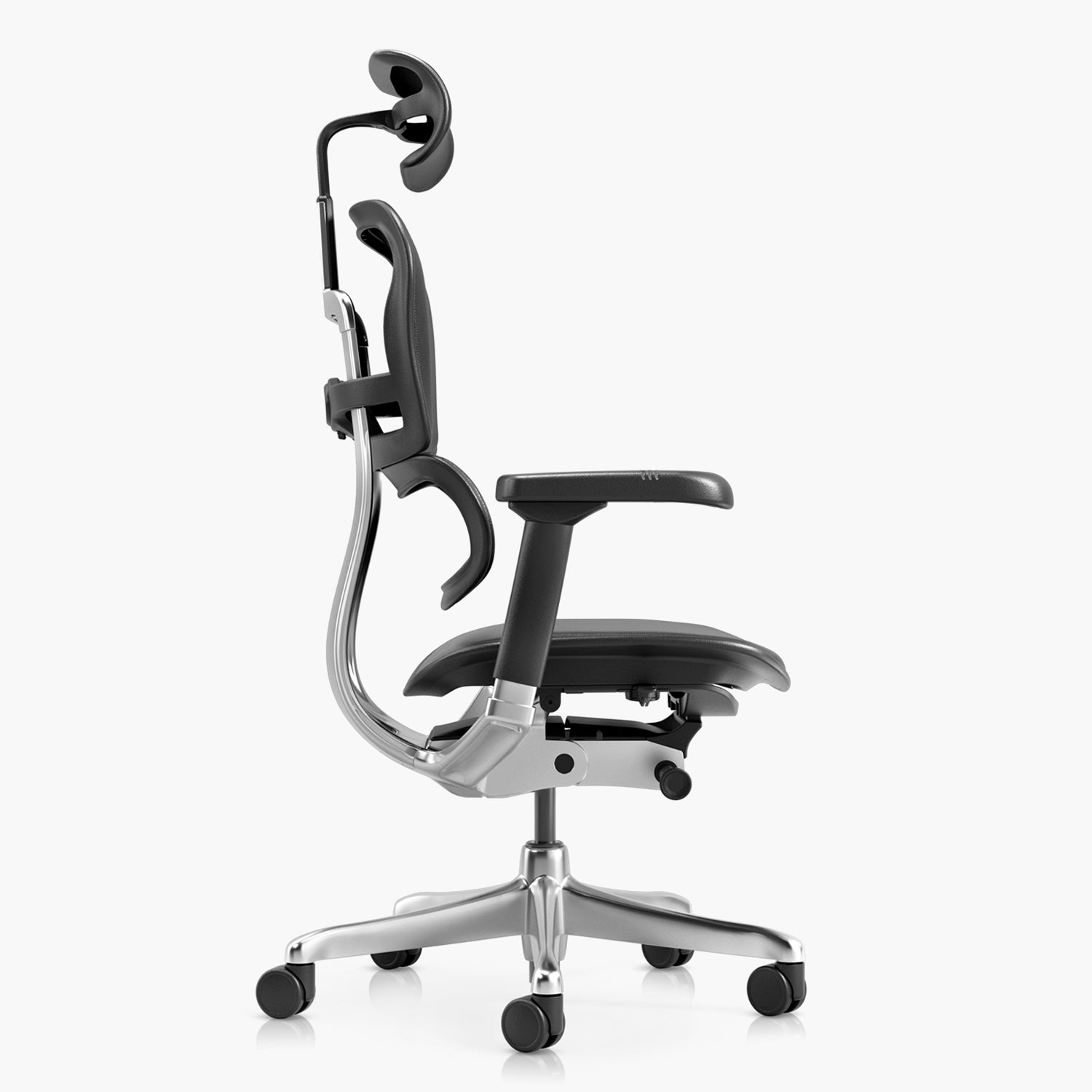 Silla Ergohuman Elite 2 Cuero Negro con cabecero