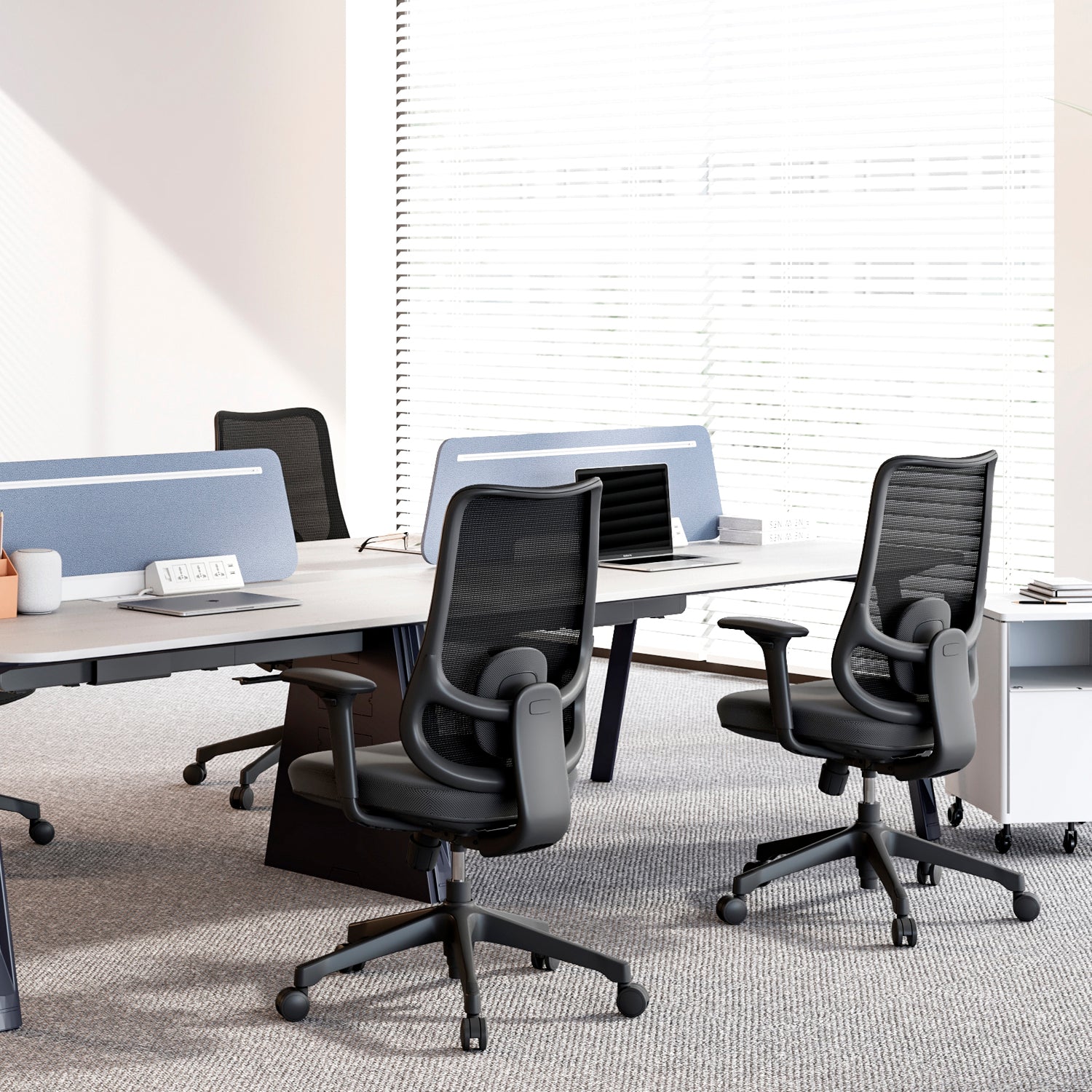 Silla Ejecutiva Oficina Bolt Negra