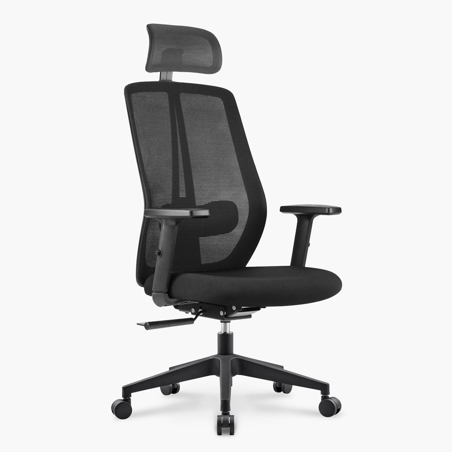 Silla Oficina One con Cabecero Negro