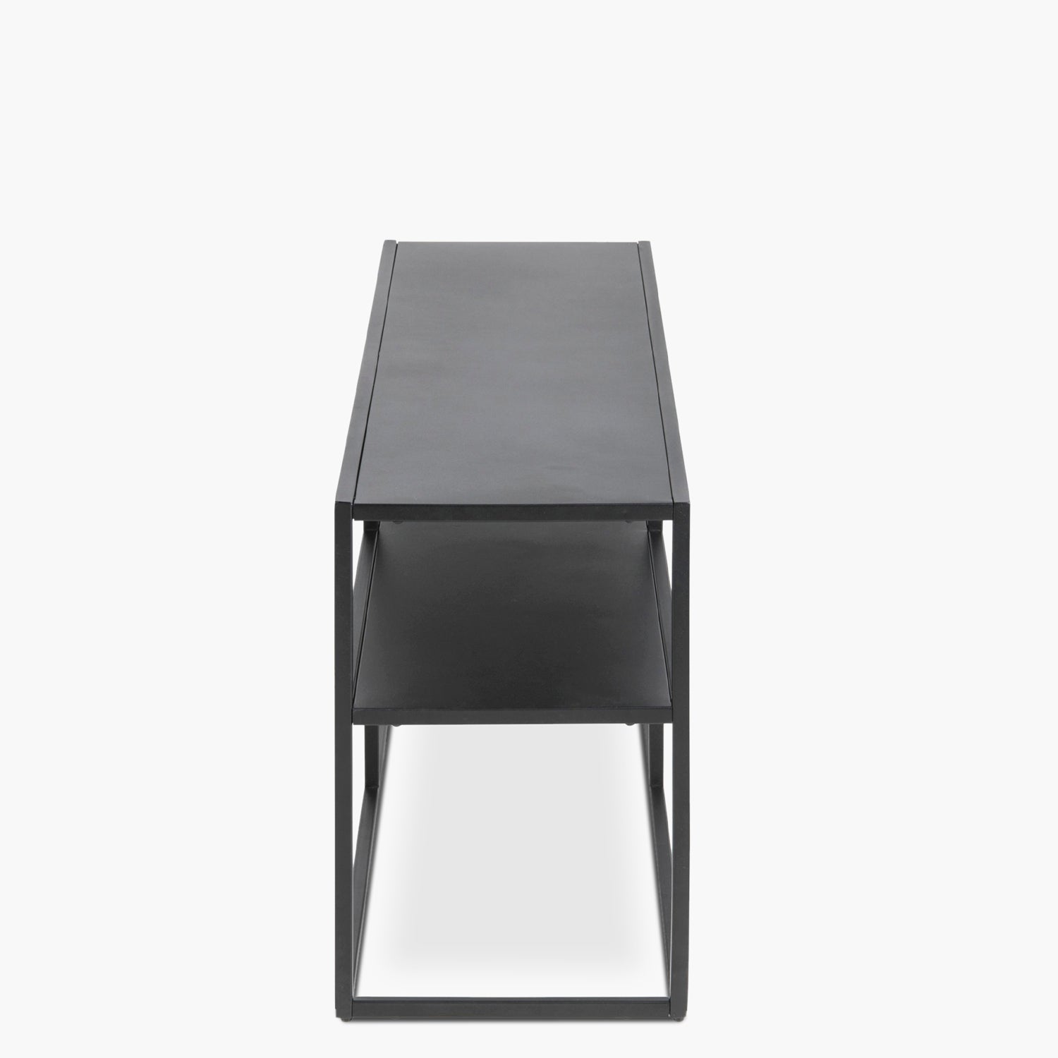 Mesa de Recibidor Consola Baja Newton Negra