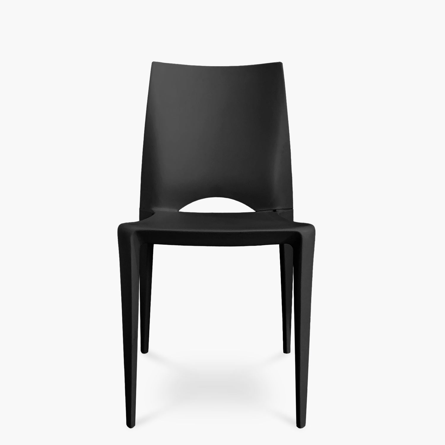 Silla Plástica Rex Negra