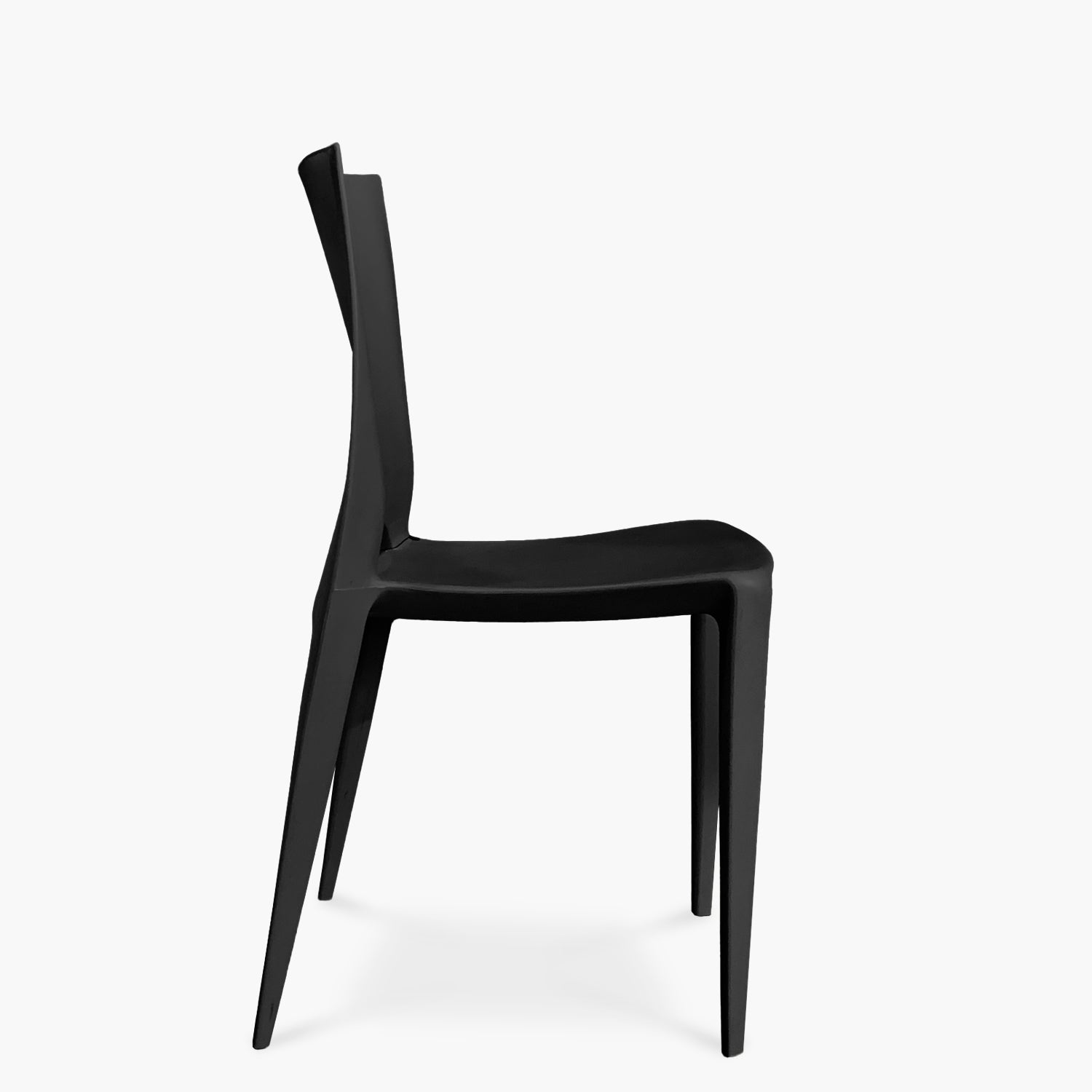 Silla Plástica Rex Negra