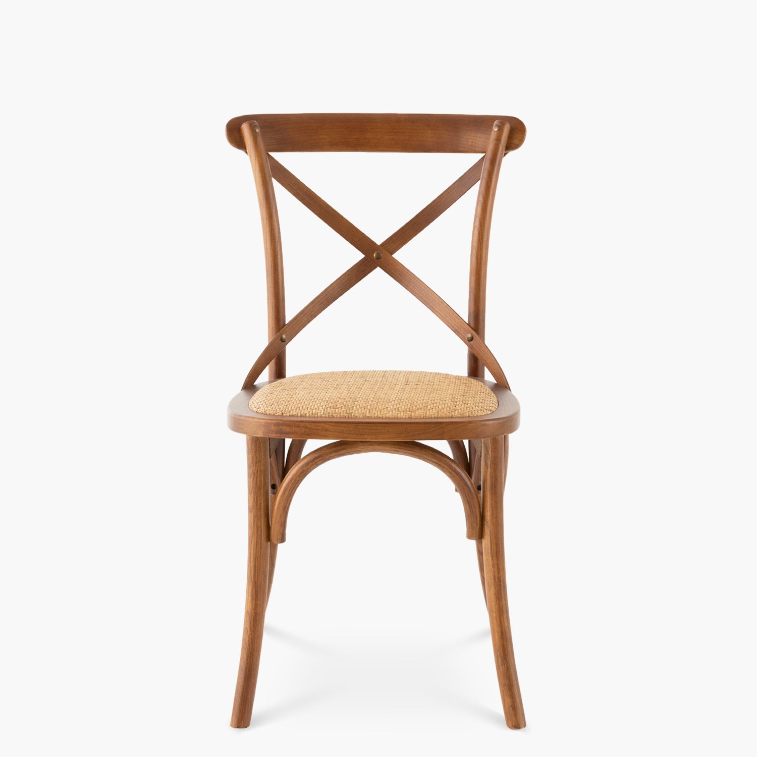 Silla Madera Tradition Rattan Nogal