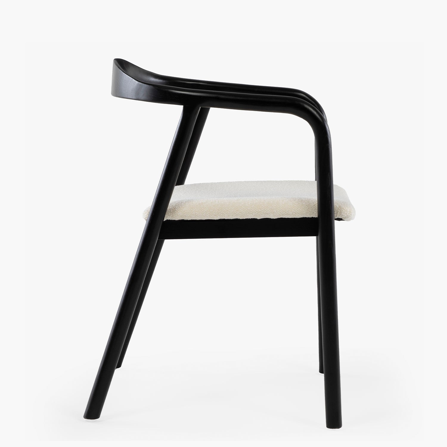 Silla de Madera Baltimore Negra