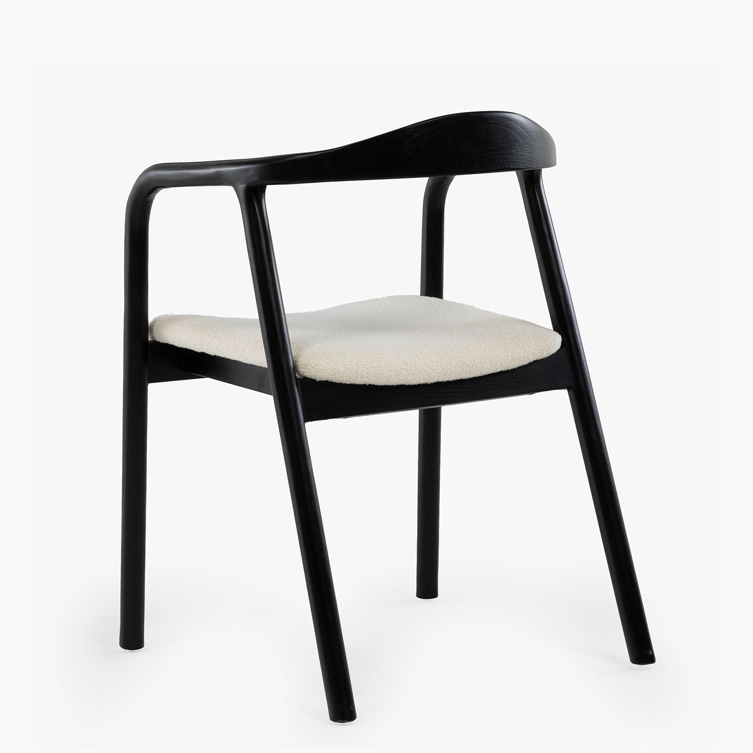 Silla de Madera Baltimore Negra