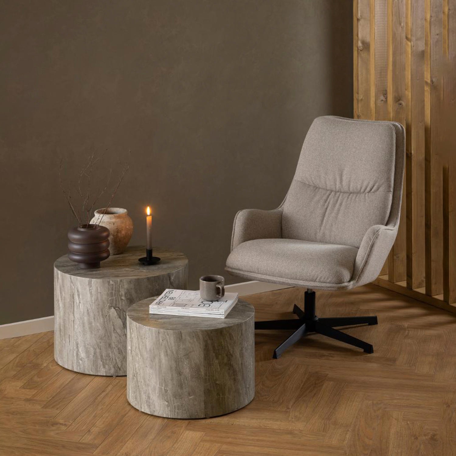 Sillón Individual Boston Beige