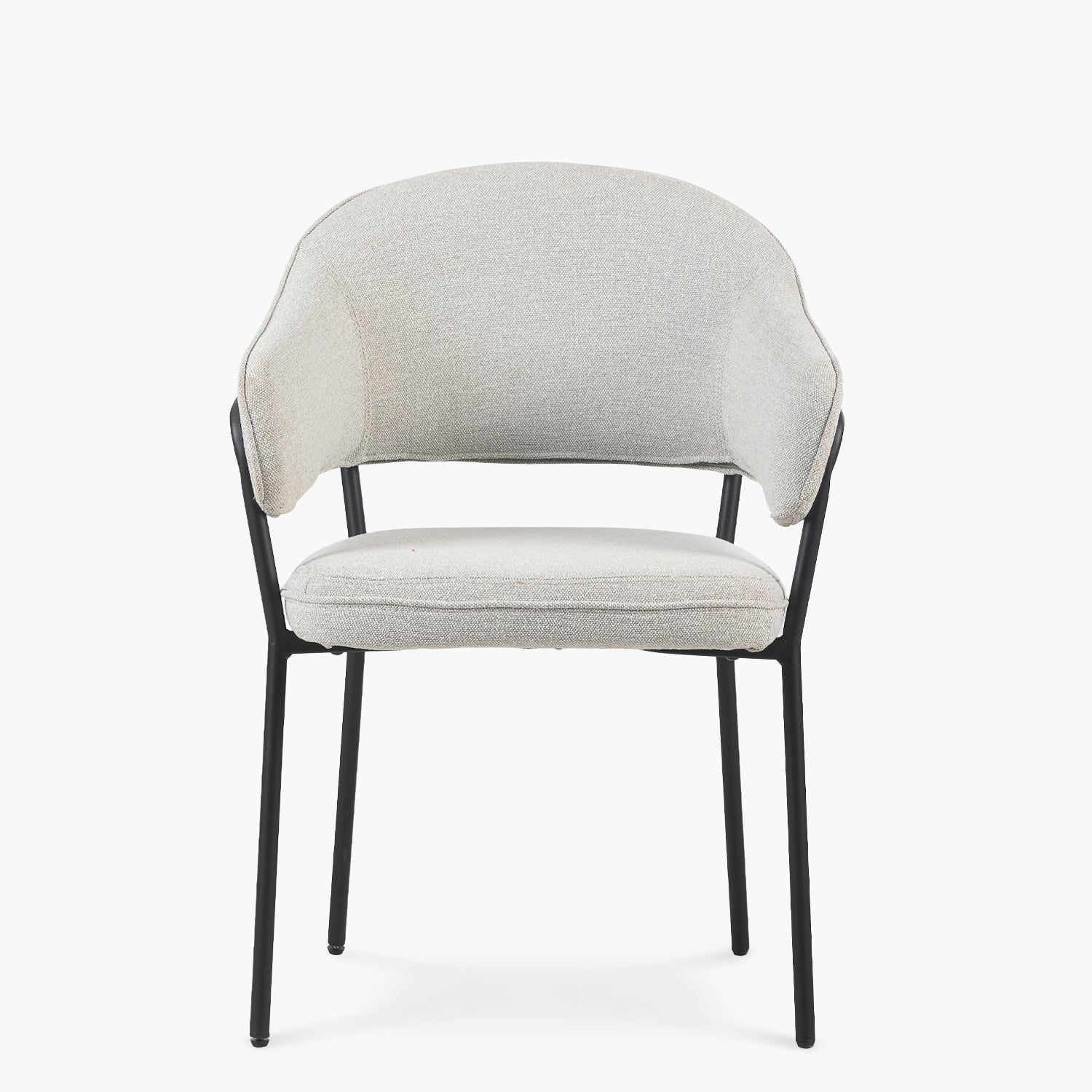 Silla diseño Home Office Stanford Gris claro