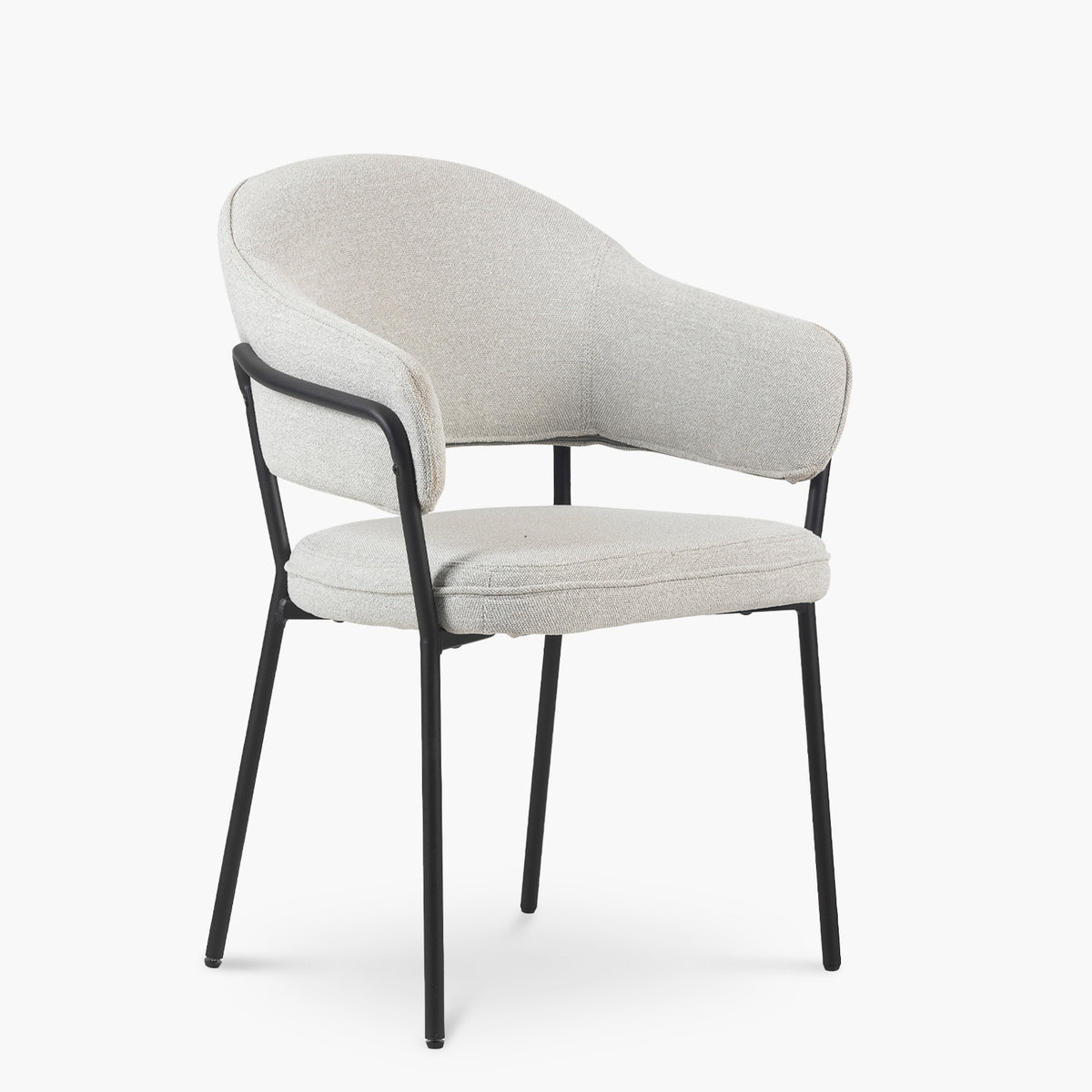 Silla diseño Home Office Stanford Gris claro