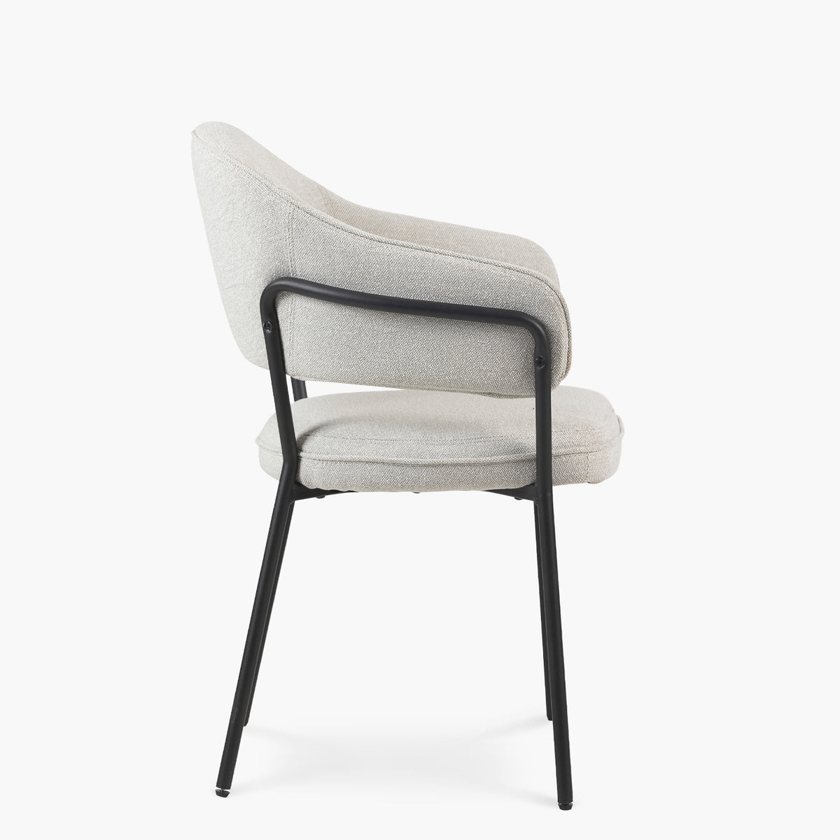 Silla diseño Home Office Stanford Gris claro