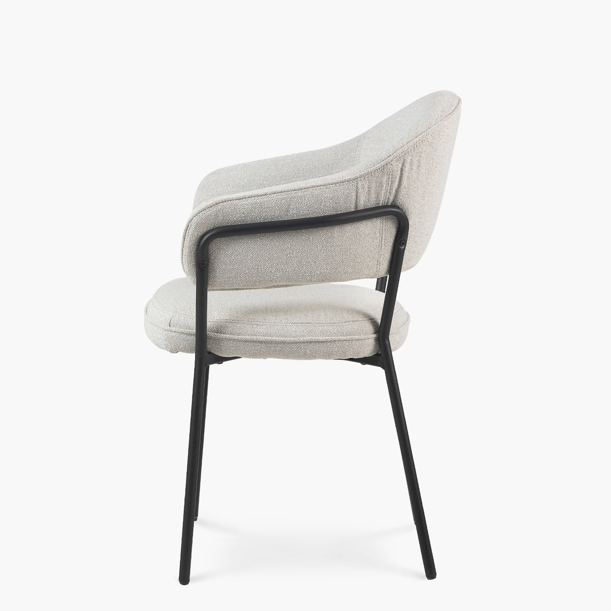 Silla diseño Home Office Stanford Gris claro