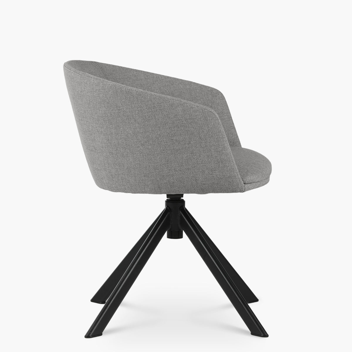Silla diseño Home Office Anton giratoria Gris