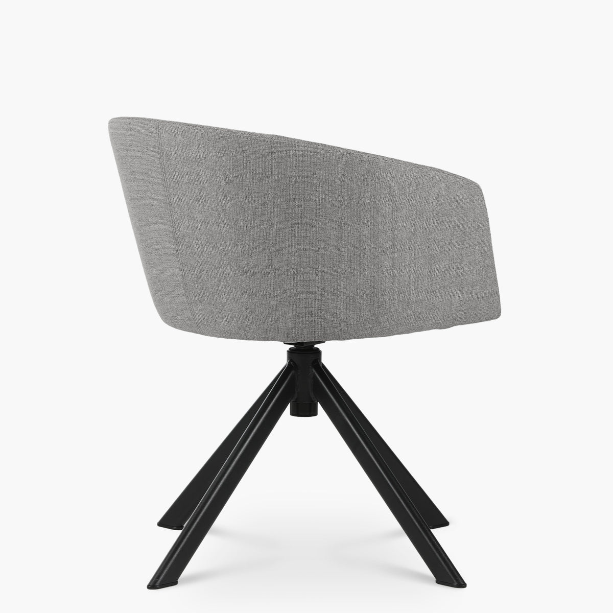Silla diseño Home Office Anton giratoria Gris